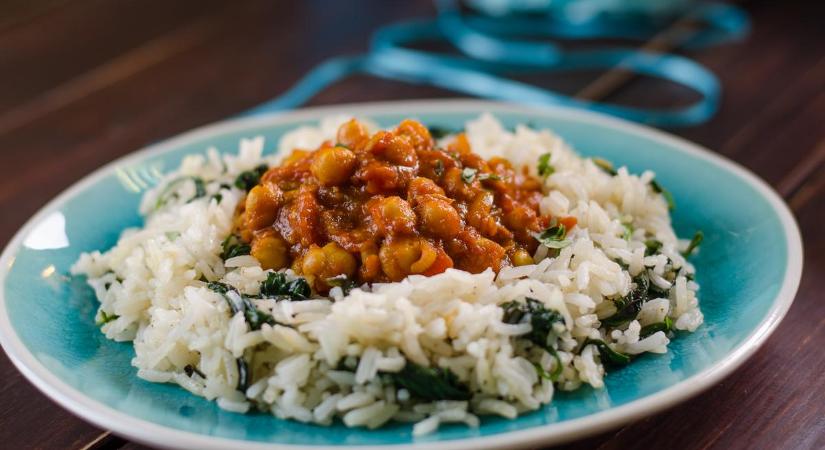 Elronthatatlan húsmentes recept: csicseriborsó curry