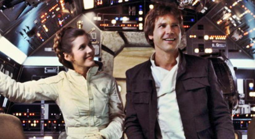 Carrie Fisher és Harrison Ford totál részegek voltak leghíresebb filmjük forgatásán
