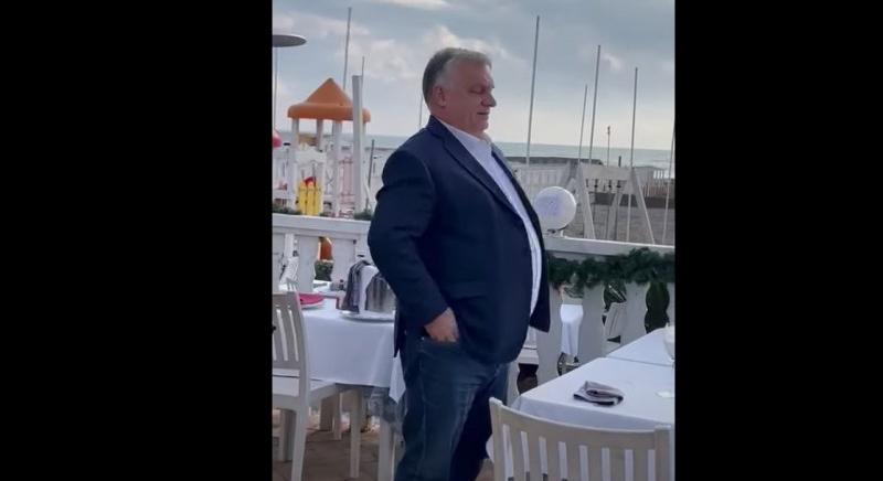 Katalán módra készített homárt evett Orbán Viktor az olasz tengerparton