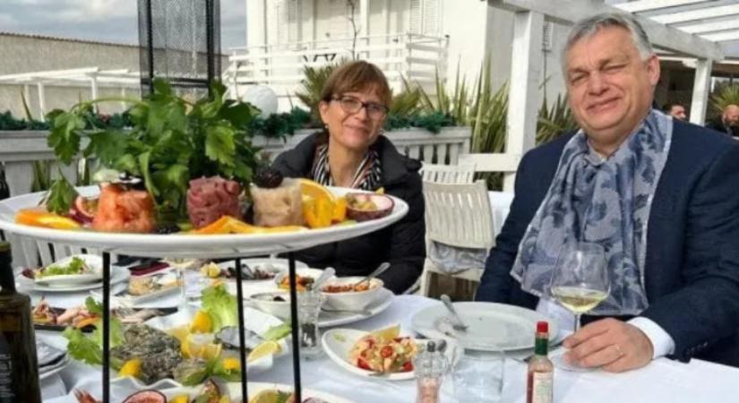Orbán Viktor maga fizette a homáros ebédet a római étteremben