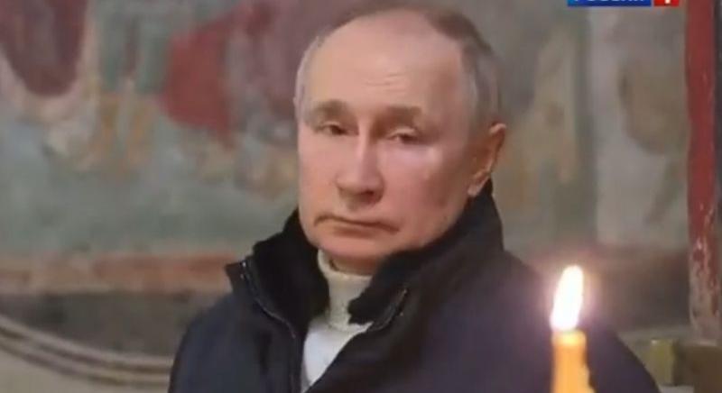 Szívszorító videó készült Putyinról, aki karácsonyra előbújt a bunkeréből