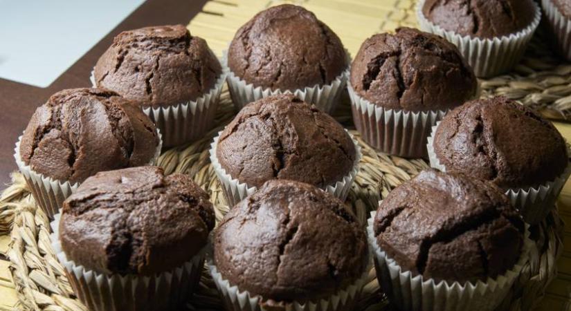 Elronthatatlan dupla csokis muffin: ilyen finomat még nem ettél