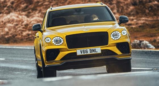 Pörögnek a Bentley eladások, tarol a hatalmas Bentayga SUV