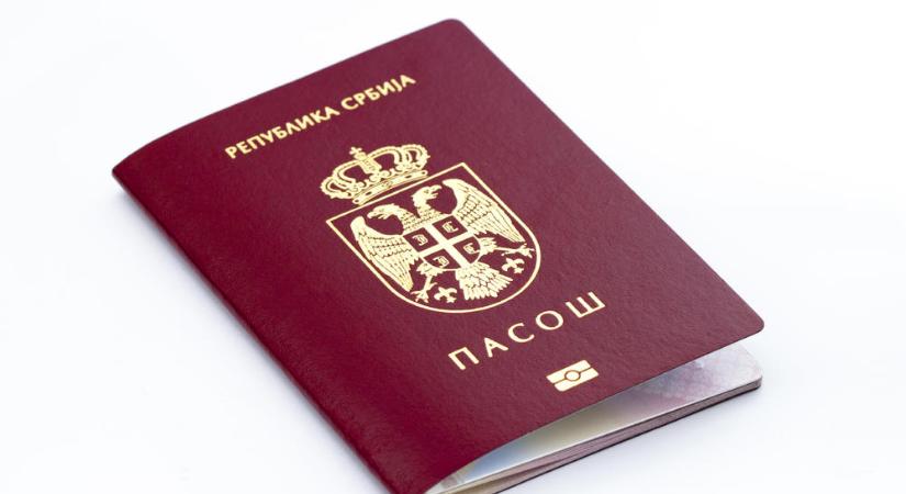 A szerb útlevél a 38. legjobb a világon, a magyar pedig a Top 10-ben van