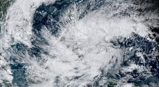 700 mm csapadékra számítanak a Fülöp-szigeteken egyetlen nap alatt az itt pusztító viharrendszerből