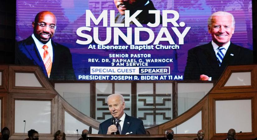 Biden: Az amerikaiaknak figyelniük kell Martin Luther King örökségére
