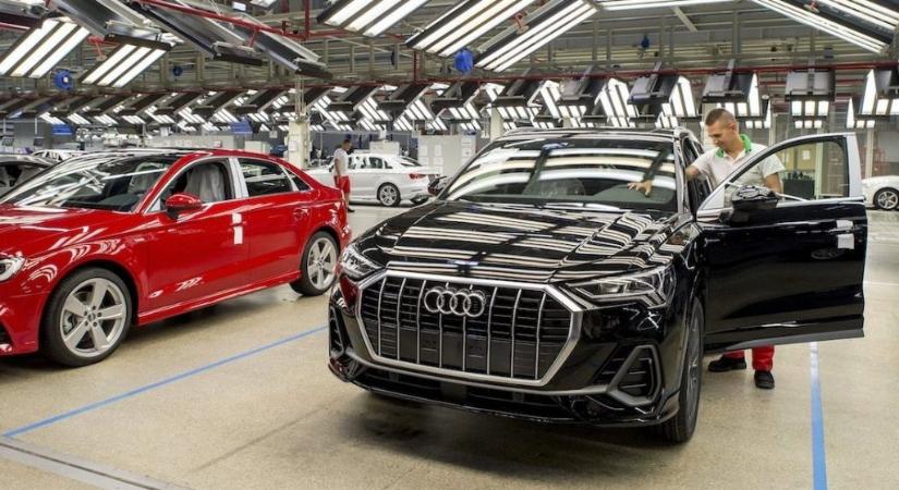 Nőtt a győri Audi termelése 2022-ben