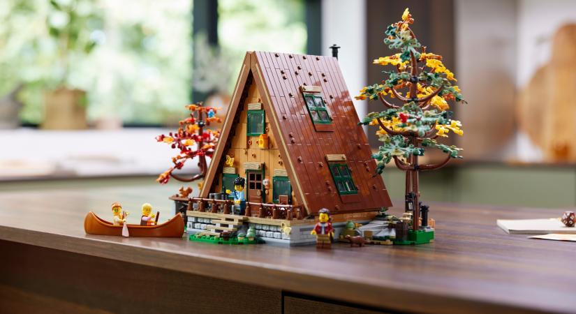 Nyugalmat árasztó erdei házikó a Lego legújabb készlete