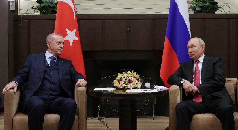 Gazdasági együttműködésről és fogolycserékről is tárgyalt egymással Putyin és Erdogan
