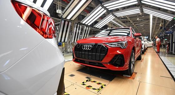Több motort és autót gyártott a magyar Audi tavaly