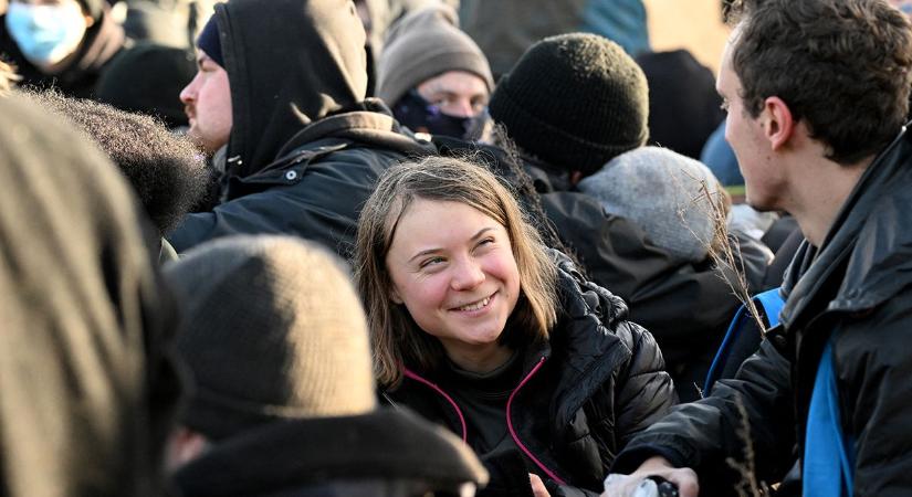 Davosba utazott szabadulása után Greta Thunberg