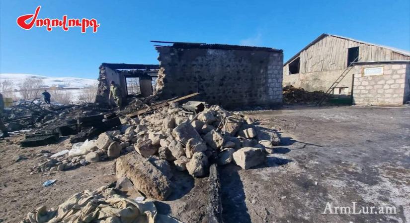 Kigyulladt egy örményországi laktanya, sok katona meghalt