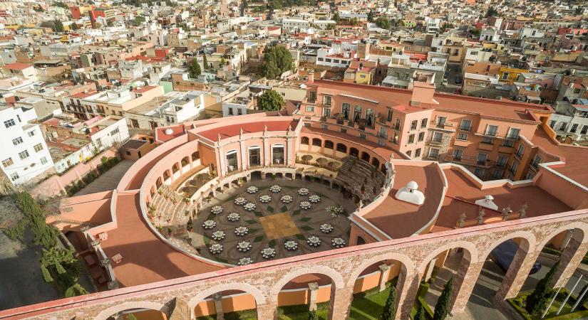 Bikaviadal-arénából építették ezt a csodás mexikói szállodát
