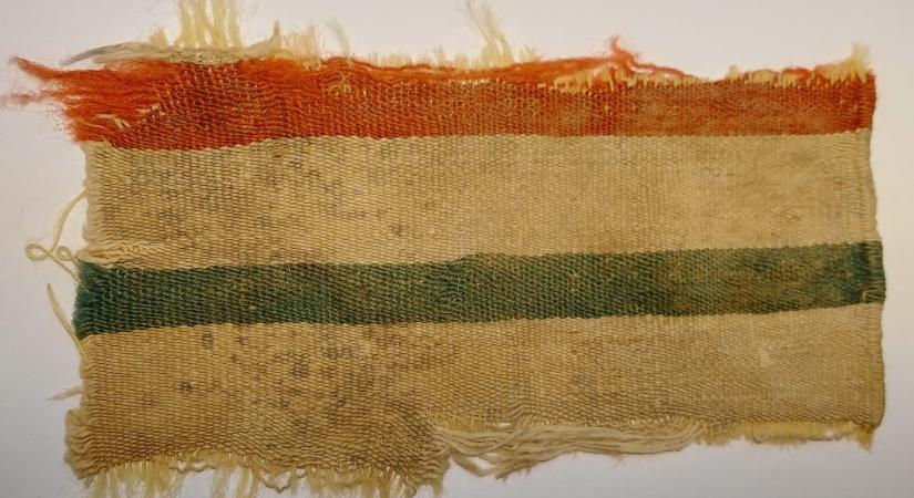 1200 éves textildarabokra bukkantak Izraelben
