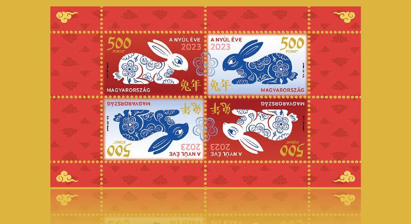 Reményt és újjászületést hoz a Nyúl éve – új darabbal bővült a Magyar Posta kínai horoszkóp bélyegsorozata