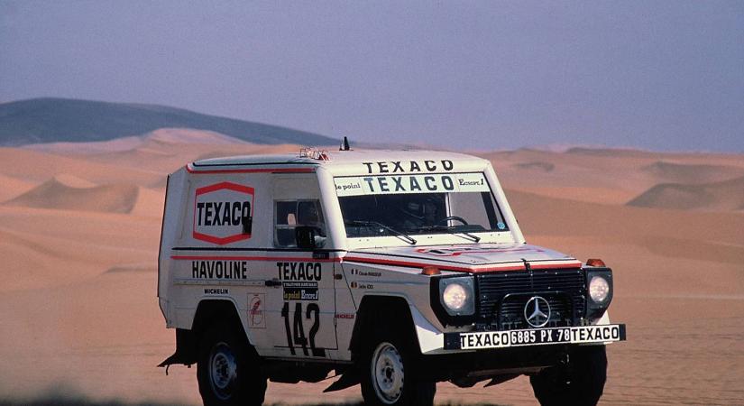 Negyven éve ezzel nyert a Mercedes-Benz Dakart