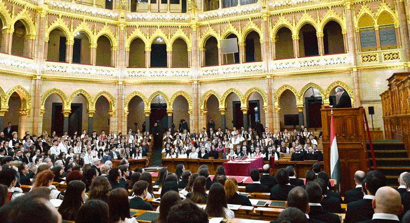 A magyar kultúra napja: megemlékezést tartottak az Országházban
