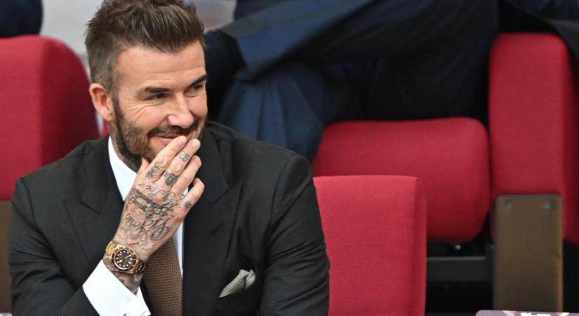 David Beckhamet kigúnyolta a fia a Manchester United kudarca után