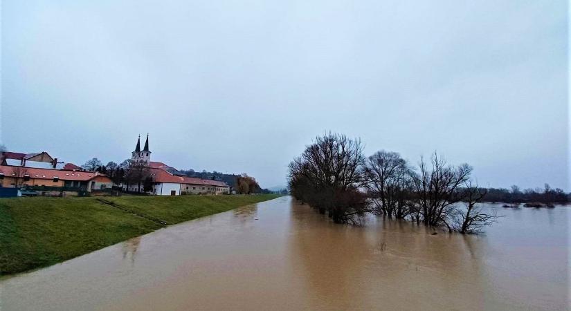 Több járásban másodfokú árvízvédelmi készültség van érvényben