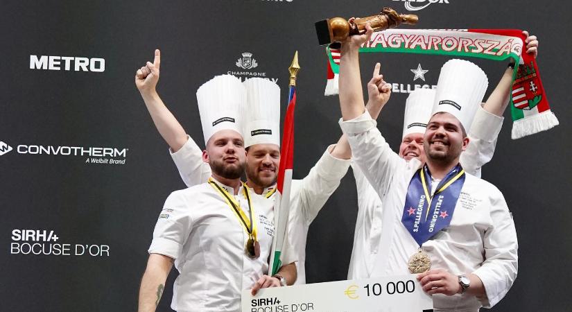 Bocuse d’Or: Harmadik lett Magyarország a világ legrangosabb szakácsversenyén