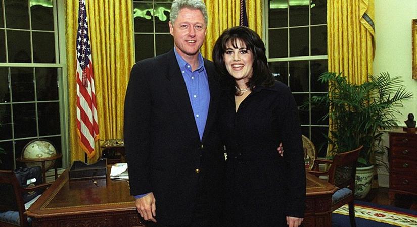 „Nem volt szexuális kapcsolatom azzal a nővel” – 25 éves Monica Lewinsky és Bill Clinton botránya
