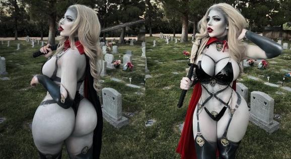 Megkapta a magáét az egykori Playboy-modell, aki egy temetőben sírokon vonaglott
