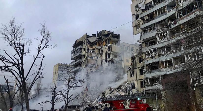Ismét Kijevet bombázzák az oroszok