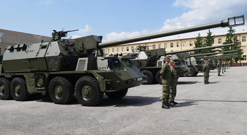 Ukrajna további 14 Zuzana 2 önjáró löveget vásárolna Szlovákiától