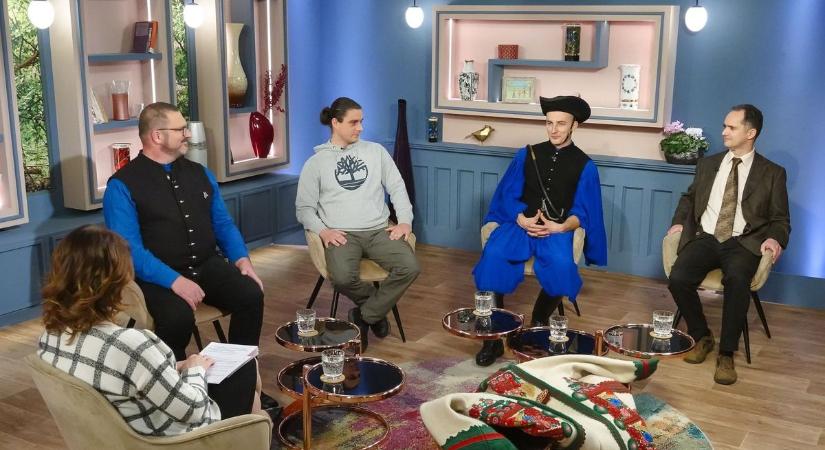 Hortobágyi vendégek a Duna TV népszerű talkshow-jában