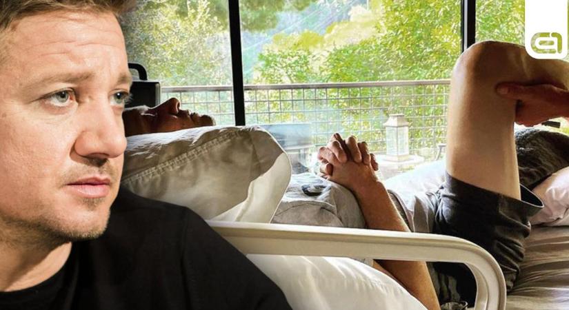 Jeremy Renner az unokaöccsét mentette, mikor maga alá rántotta a hókotró