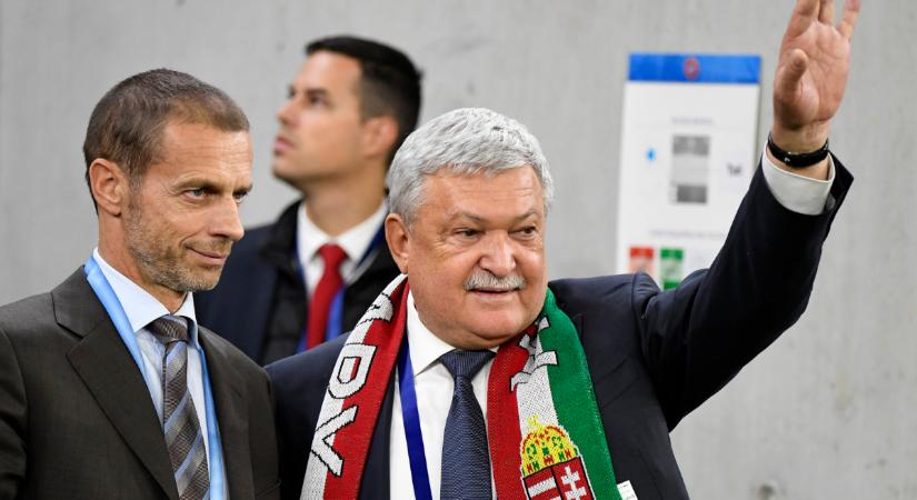 Csányi Sándor kiállt a Nagy-Magyarország térkép használata mellett, de az UEFA által szervezett meccseken nem kockáztatna