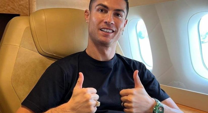 300 millió forintos órával pózolt a gólképtelen Cristiano Ronaldo - képek
