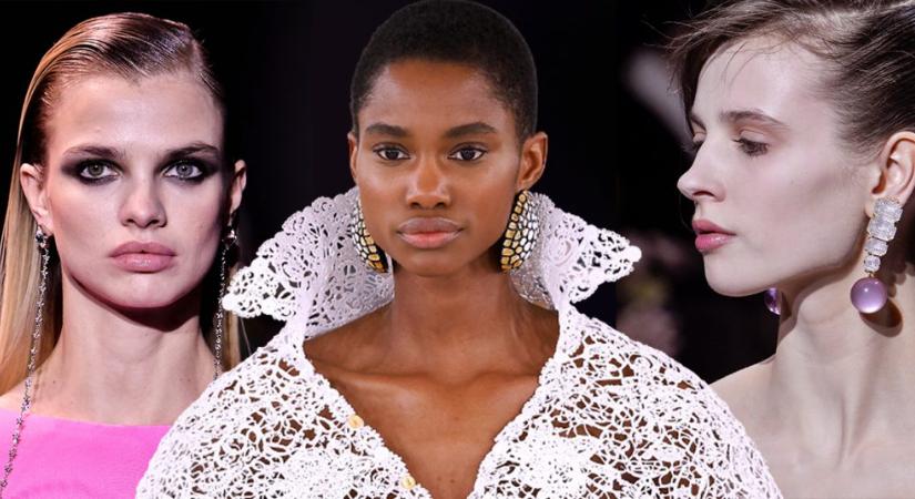 Különleges sminkek a párizsi Haute Couture Divathétről