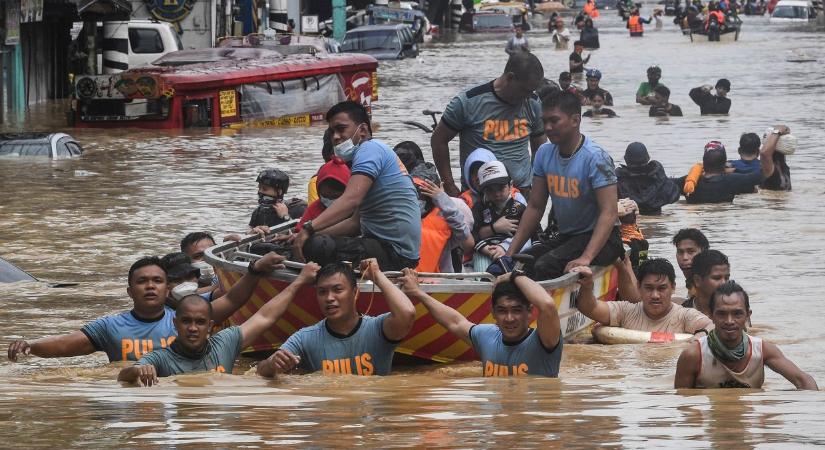 38 halálos áldozatnál tart csak januárban a szélsőséges időjárás a Fülöp-szigeteken
