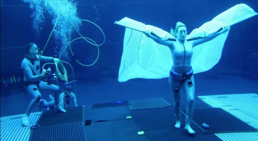Exkluzív kulisszatitkok: gigantikus medencében vették fel az Avatar 2. jeleneteit