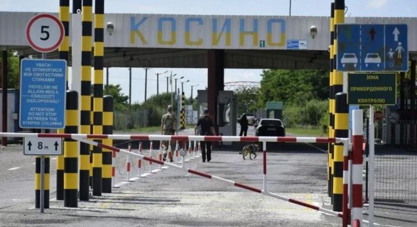 Szünetel a határforgalom a Barabás-Kaszony közúti határátkelőhelyen