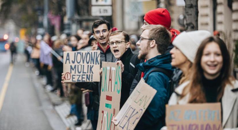 Egy generáció hangja lehetünk – Sztrájkra hívja az ifjúságot az Egységes Diákfront az ellenállás évfordulóján