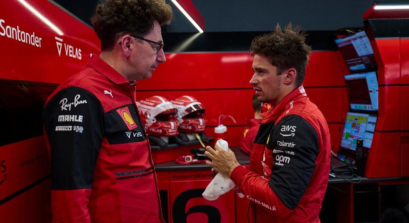 „Binottónak befellegzett a Ferrarinál, amikor Leclerc arcába integetett”
