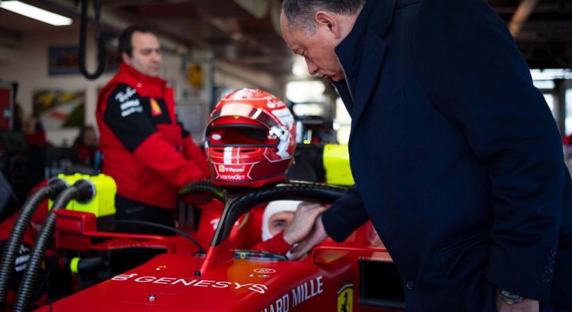 Vasseur mögött kemény első hetek állnak a Ferrarinál