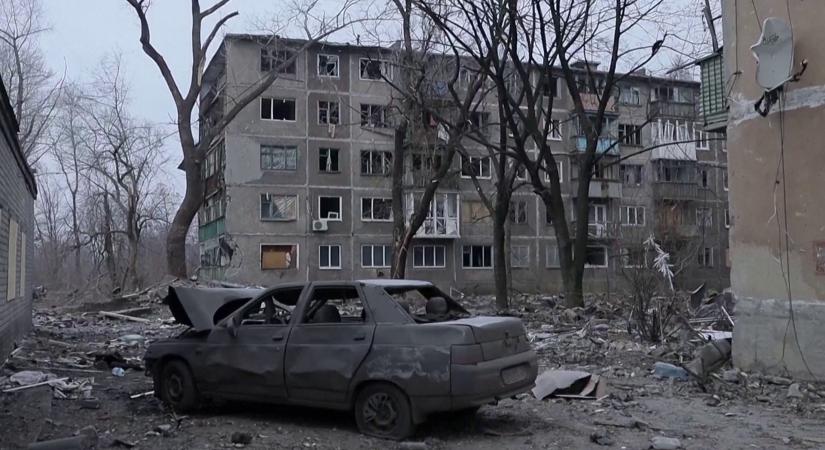 Heves orosz támadás érte Herszon városát