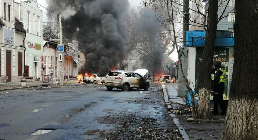 Lakónegyedekre nyitottak tüzet az oroszok