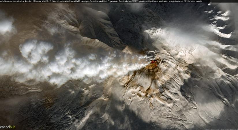 Komoly hamurobbanások a Sheveluch vulkánnál