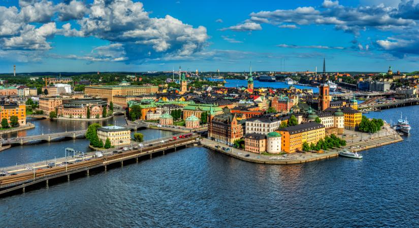 A svéd gazdaság is mínuszba bukott