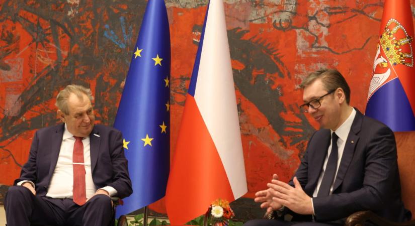 A szerb elnök szerint Belgrád örökké hálás lesz Milos Zemannak
