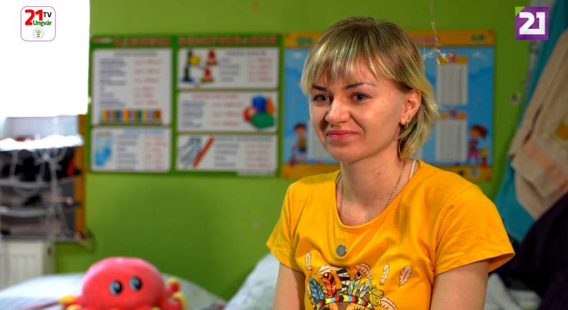 Menekültek Kárpátalján - Romanyuk Ljudmilla története (videó)