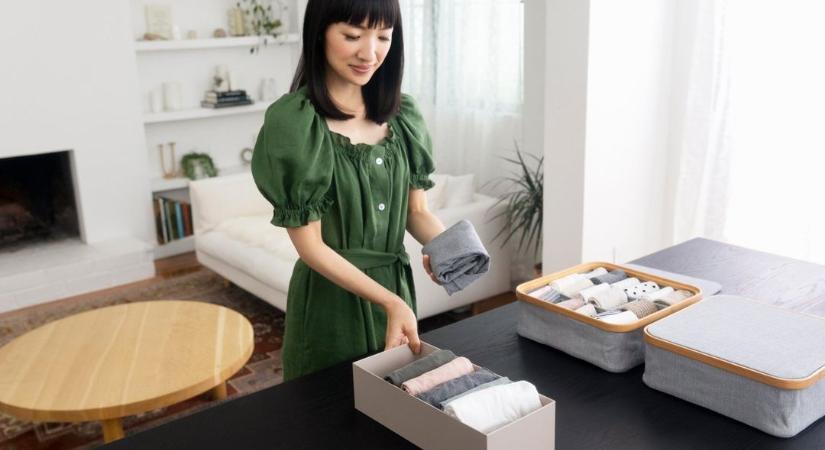 Egy pillanatra úgy tűnt, hogy Marie Kondo is csak egy ember, aztán szóba került az organikus pamutból készült pizsamája