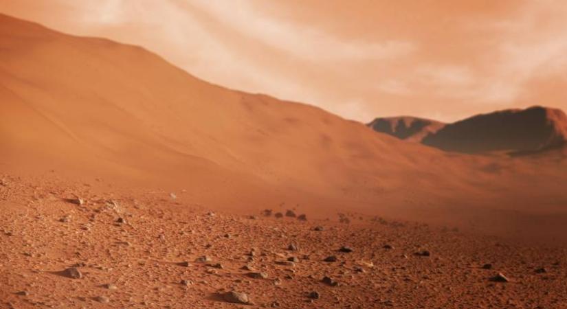 "Medvét" találtak a Marson: ilyen hihetetlenül néz ki a bolygó egyik krátere