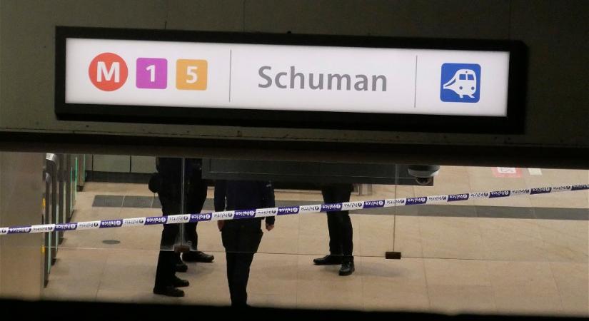 Késes támadó sebesített meg több embert a brüsszeli metróban