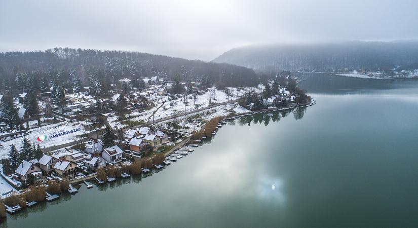 91 magyarországi tó, amely a téli hidegben is vonzó