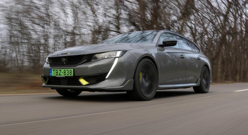 Ezt nem láttad jönni – Peugeot 508 PSE SW